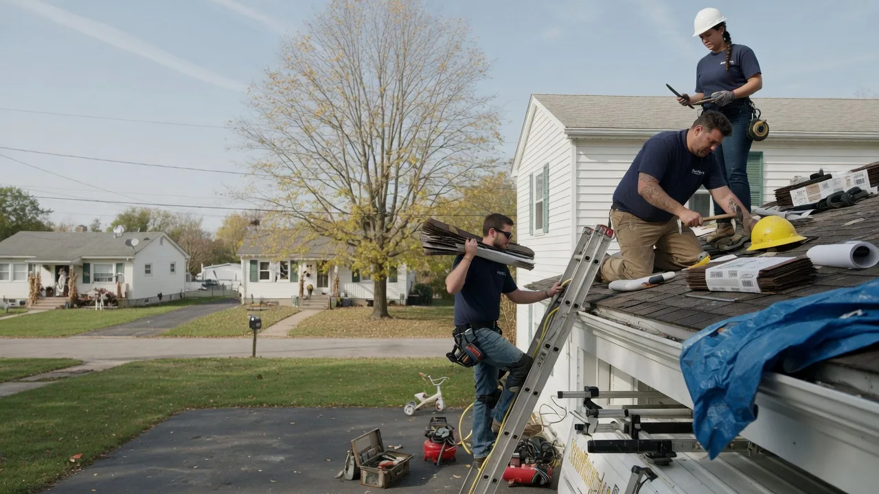 Local Roofing Contractors in Sandwich, IL near me